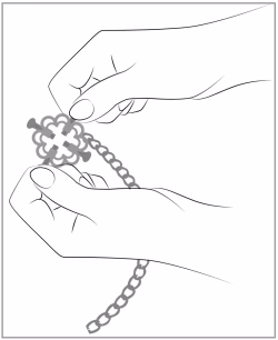 Nipple Jewellery with Metal Chain ind5485 2