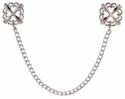 Nipple Jewellery with Metal Chain ind5485 4