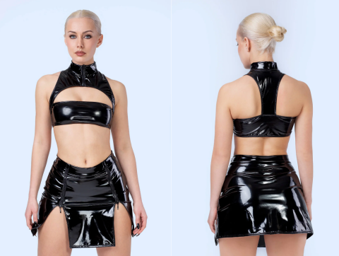 Dominatrix Cut Out Top bad017