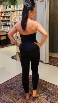 Taffeta Catsuit bad026 2