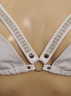 Leren BH Strass SUB-BH53 2