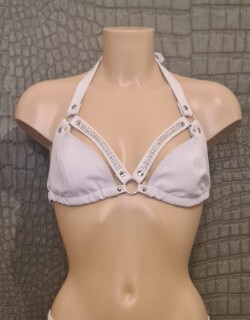 Leren BH Strass SUB-BH53