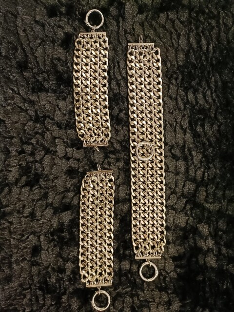 Chain Collar & Cuffs Men Chiq11