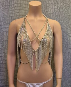 Cleopatra Top Zilver Chiq17