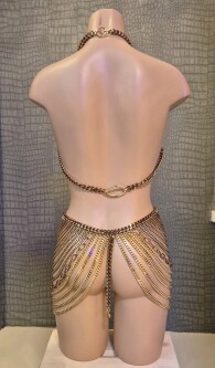 Gouden Kettingen Set Chiq51 2