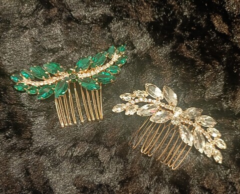 Rhinestone Haarkam tem-kam