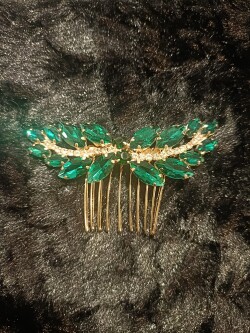 Rhinestone Haarkam tem-kam 2