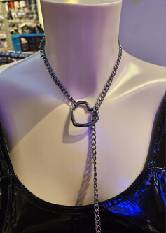 Slipketting Hart+Sleutel te-slip-hart 1