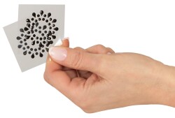 Strass Tepeldecoratie Zwart 799335 3