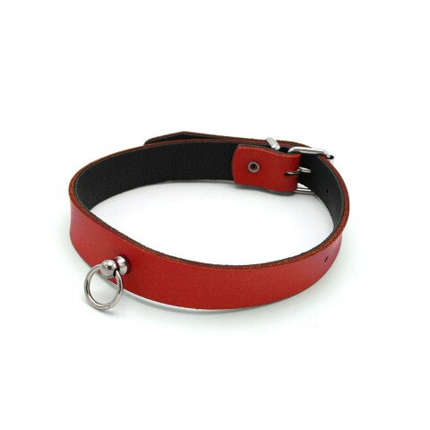 Smalle Collar Leer 134-KIO-0363
