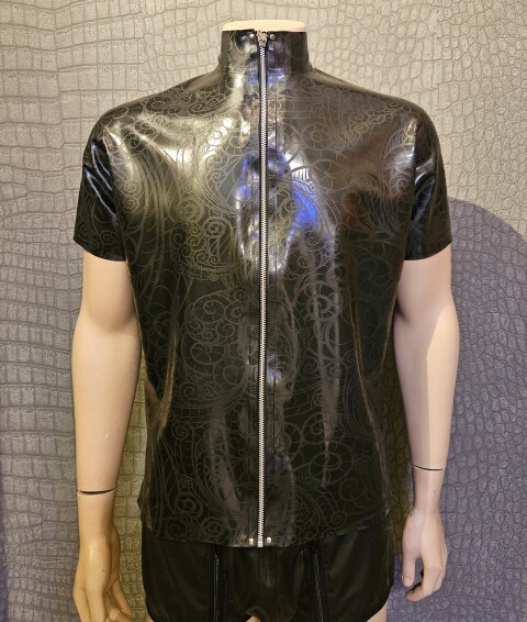 Latex Top Pewter L-337-P