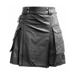 Leren Kilt KT5Black