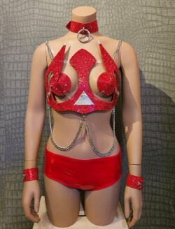 Neptune Bra Crystal neptune rood