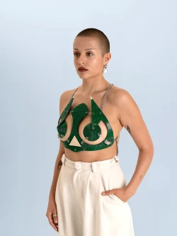 Neptune Bra Crystal neptune rood 2