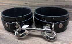 Zwarte Lak Enkelboeien l.u.c.20