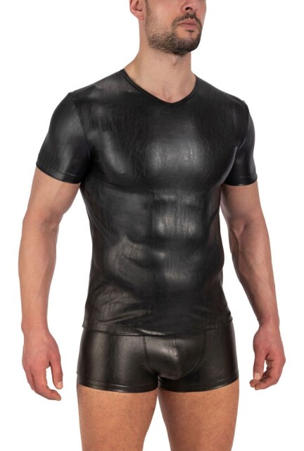 Kunstleren T-Shirt M2270 2-12065