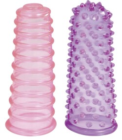 Textured Finger Sleeves 19-28PK-LV-BCD