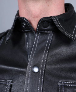 White Stitched Leather r1144 2