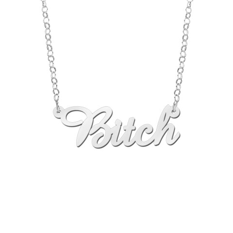 Naamketting Bitch Namecollar1