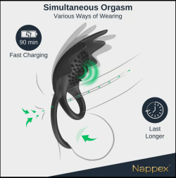 Vibrerende Cockring Manu Napp04
