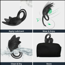 Vibrerende Cockring Manu Napp04 6