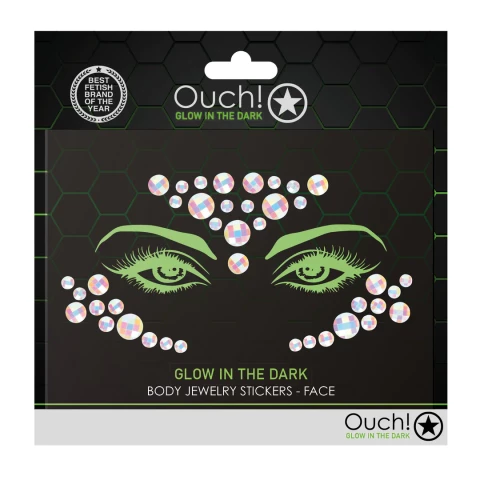 Face Jewelry Glow-in-the-dark OU852GLO