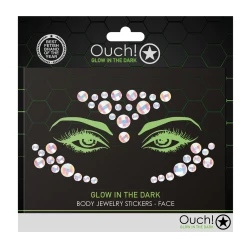Face Jewelry Glow-in-the-dark OU852GLO
