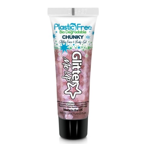 Plastic Free Glitter Gel Rose PFP251