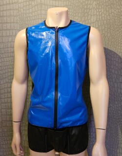 Blauwe Lak Top lak blauw