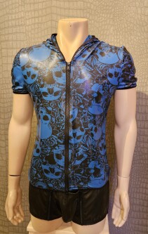 Blue Skull Hoodie Fuel 225 1