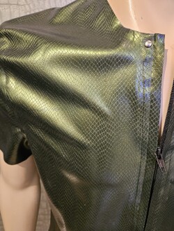 Snake Print Top Snake-2 2