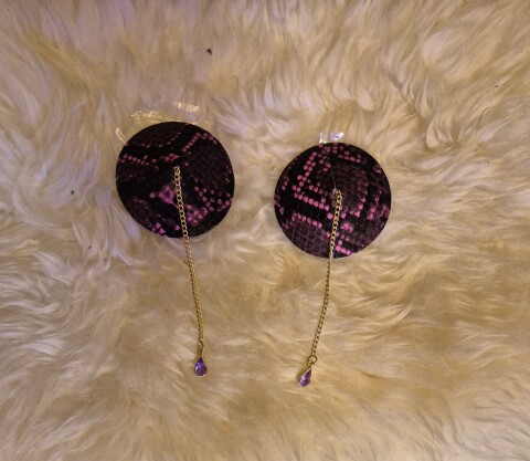 Purple Snake Pasties PPA3142