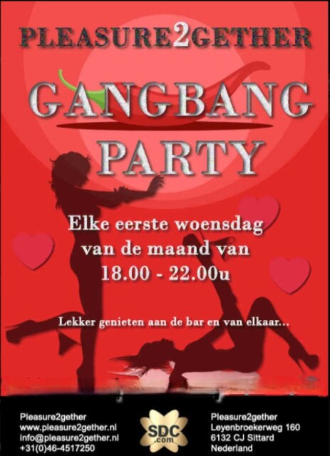 Gangbang Party swingersclub-sittard
