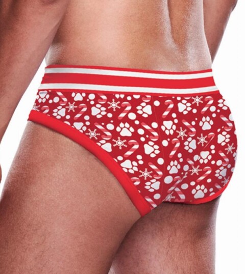 Slip met Kerst Print PR003-Xmaspaws