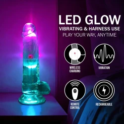 Led-Dildo 6"+ REA203TRA 4