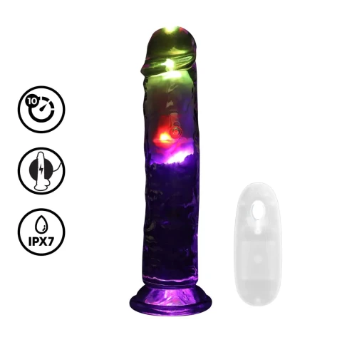 Led-Dildo 8" REA206TRA