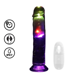 Led-Dildo 8" REA206TRA