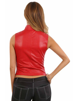 Kunstleren Top  Maud 19627 3