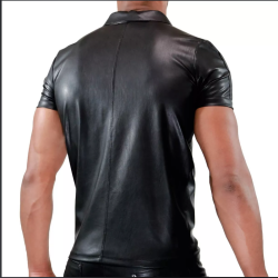 Fetish Polo PU TOF-TS0035 3