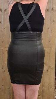 Kunstleren Jurk Arna Tyka-Arna 3