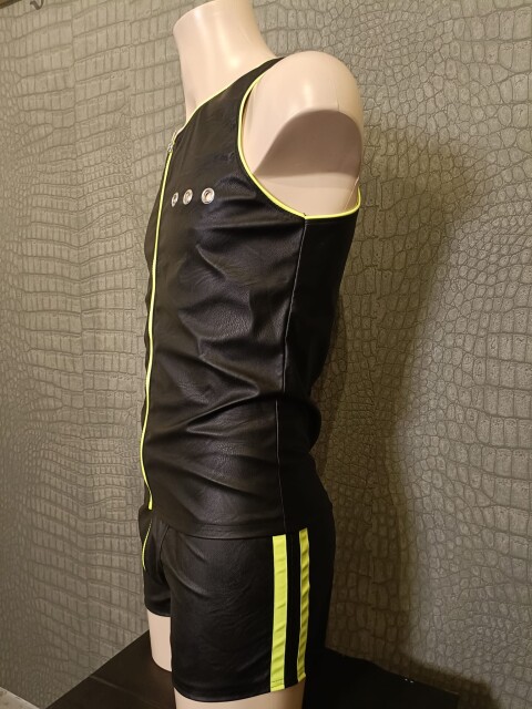 Singlet Neon Tyka-Neon-geel