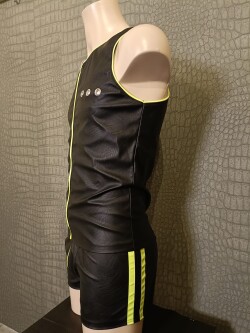 Singlet Neon Tyka-Neon-geel