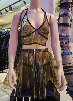 FabFetish Top Black YS006 2